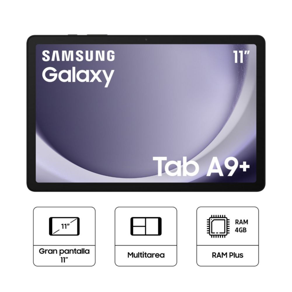 Tablet Samsung Galaxy Tab A9+ 11.0" 4GB RAM  64GB Graphite