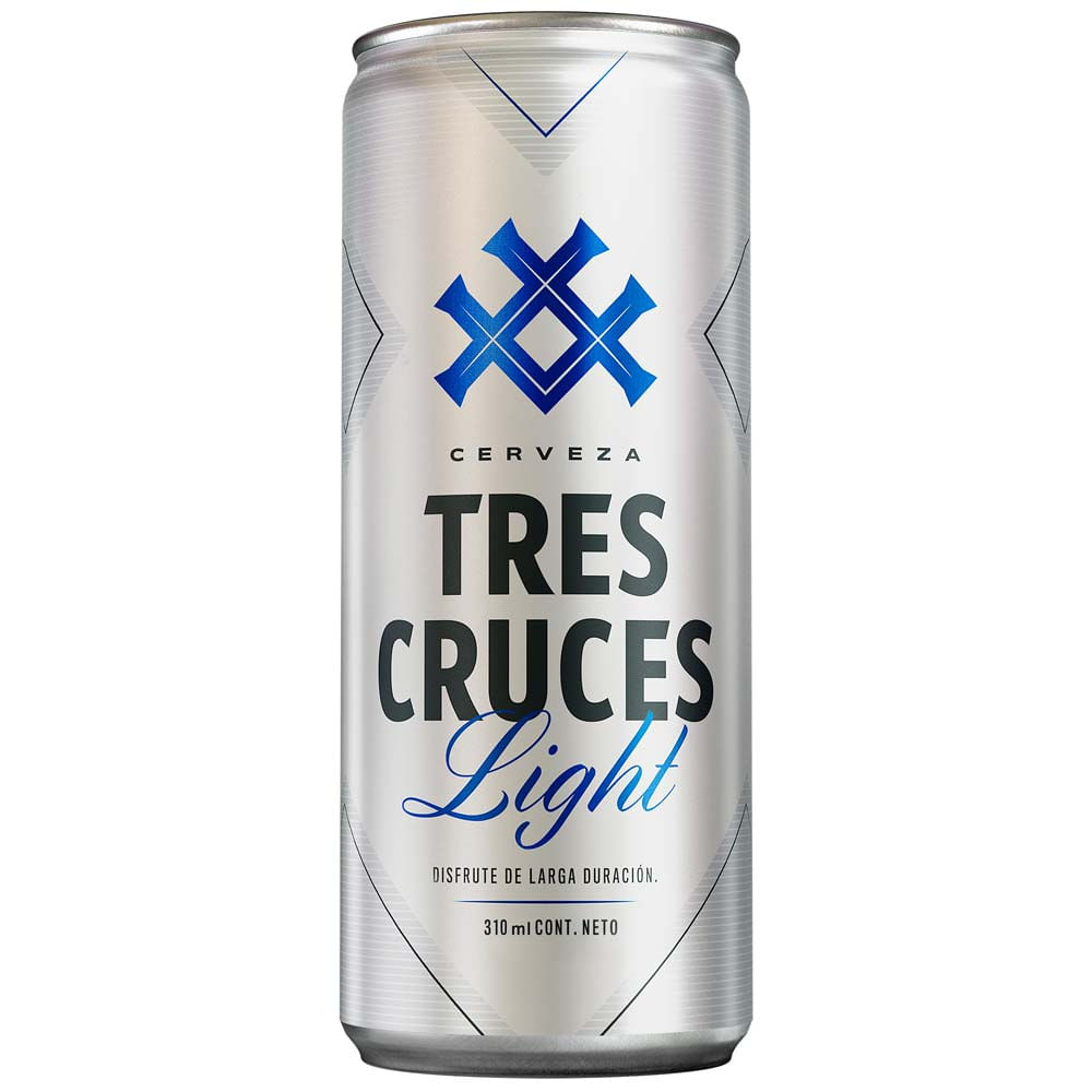Cerveza Light TRES CRUCES Lata 310ml