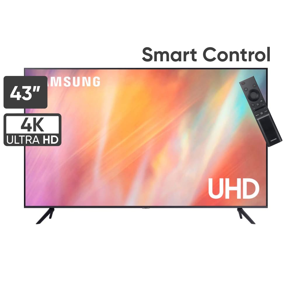 Televisor SAMSUNG UHD 43" 4K Smart TV UN43AU7090GXPE