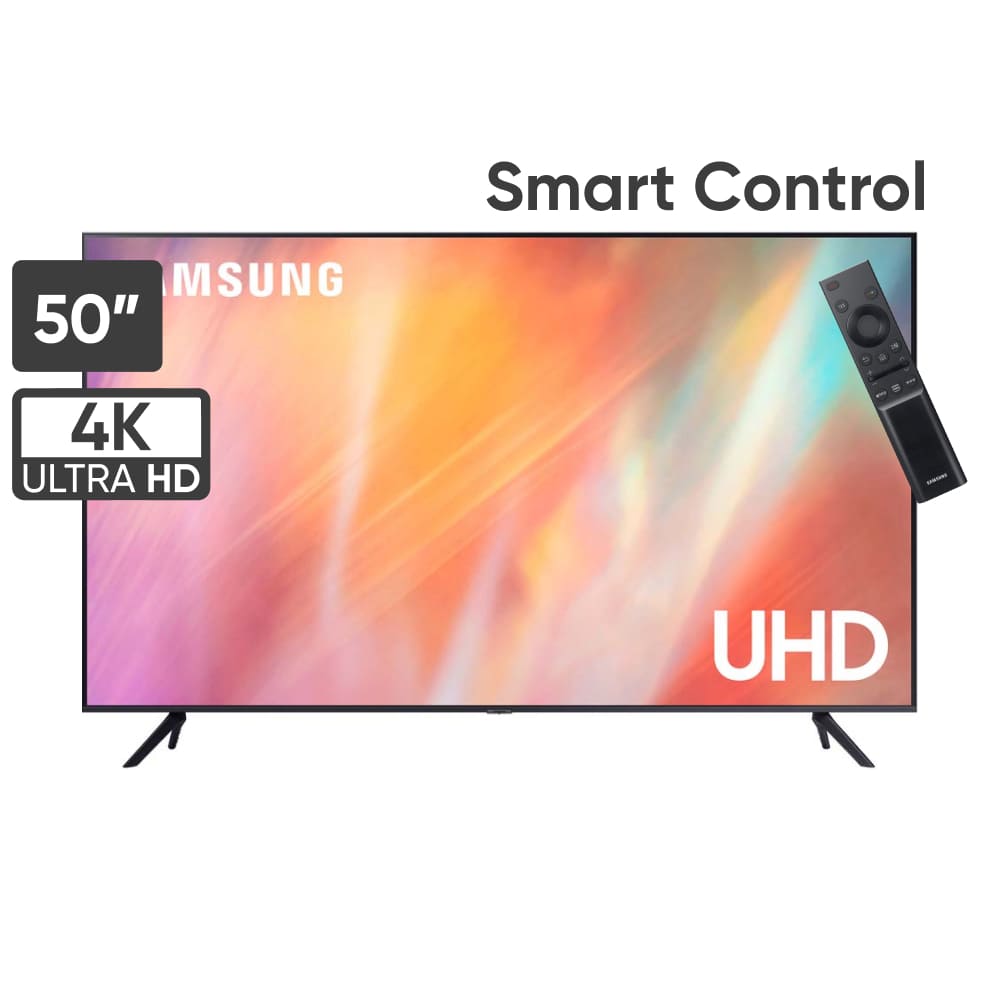 Televisor SAMSUNG LED 50" UHD 4K Smart TV UN50AU7090GXPE