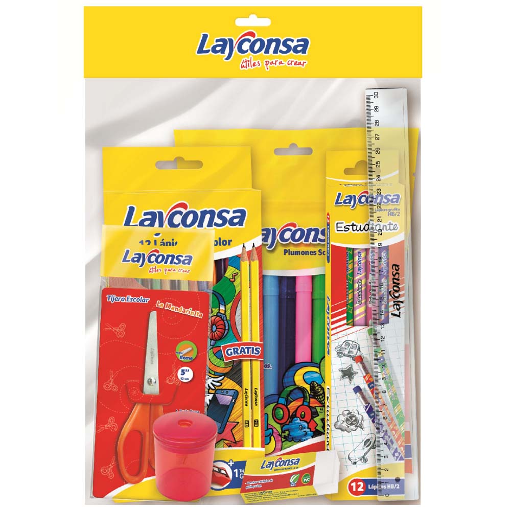 Pack LAYCONSA Back To School