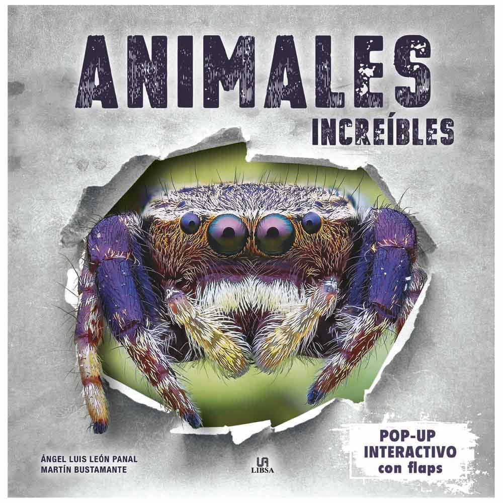 Libro INCABOOKS Pop Up Interact Animales