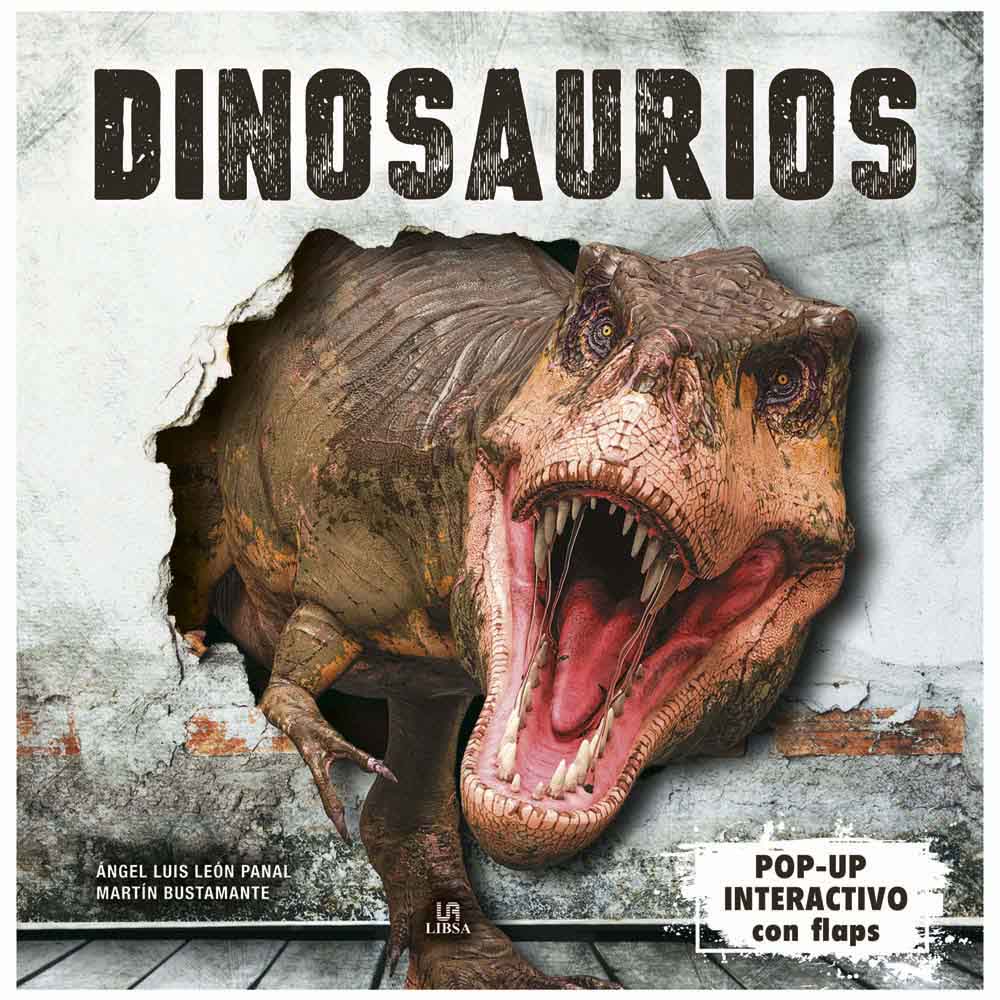 Libro INCABOOKS Pop Up Interact Dinosaurios