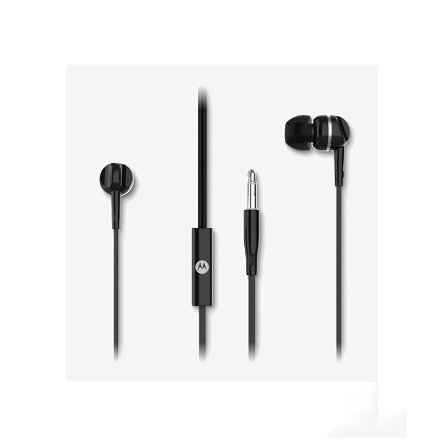 AudIfonos Motorola IN EAR Wired Con Micro Earbuds 105 Negro
