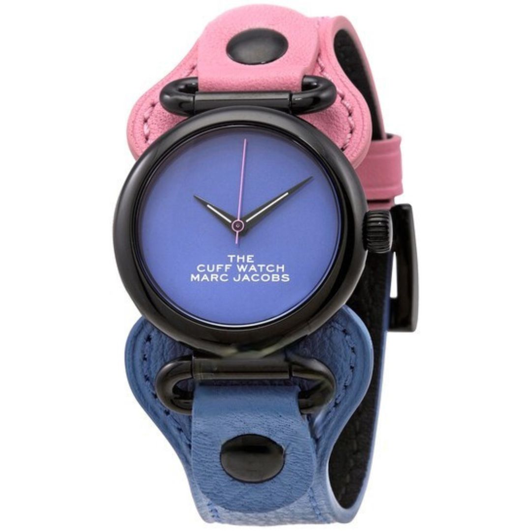 Reloj Marc Jacobs Original The Cuff Blue Pink