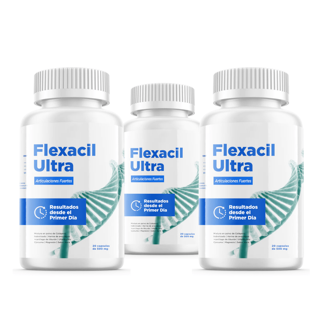 Pack 3x2 Suplemento Nutricional Flexacil Ultra