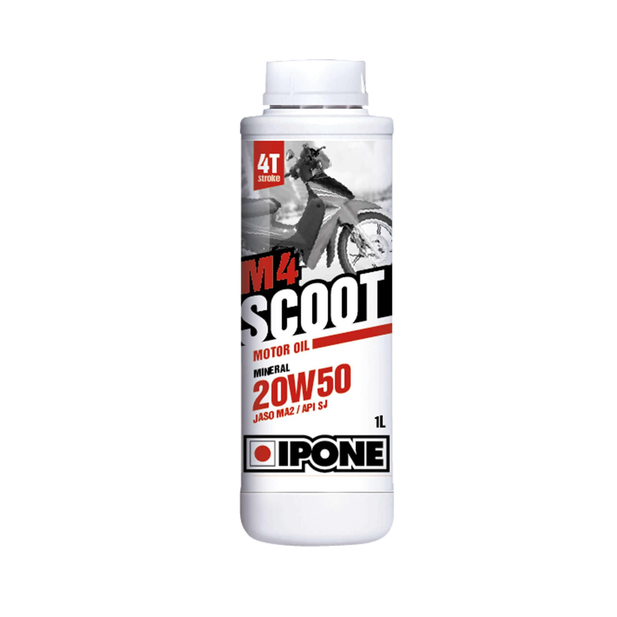 Aceite Para Moto Ipone M4 Scoot 20W50 Mineral 1L