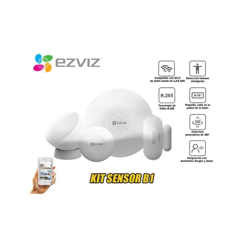 Kit de 4 sensores EZVIZ para el hogar
