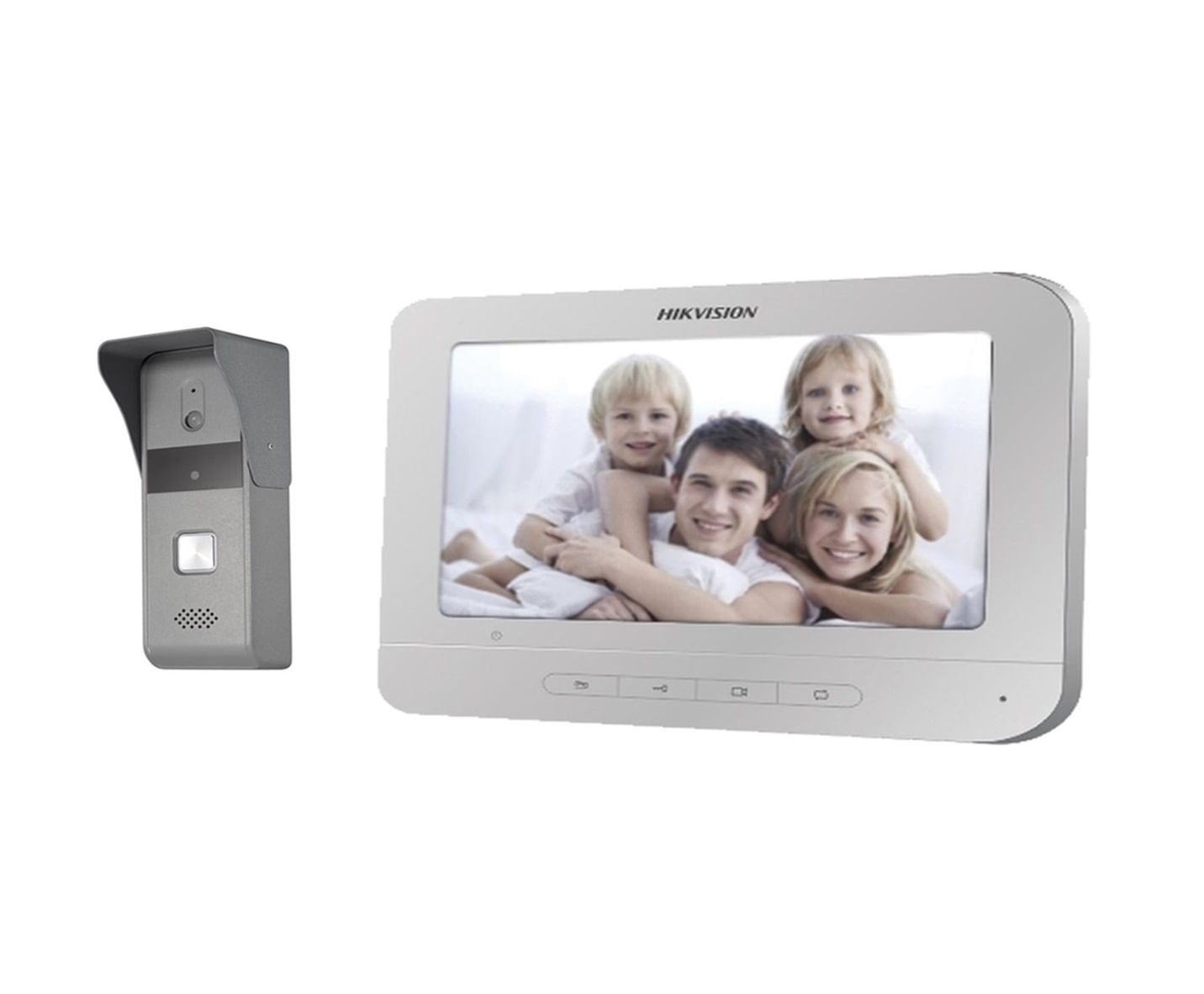 Video Portero Analógico LCD de 7" HIKVISION DS-KIS203 Manos Libres