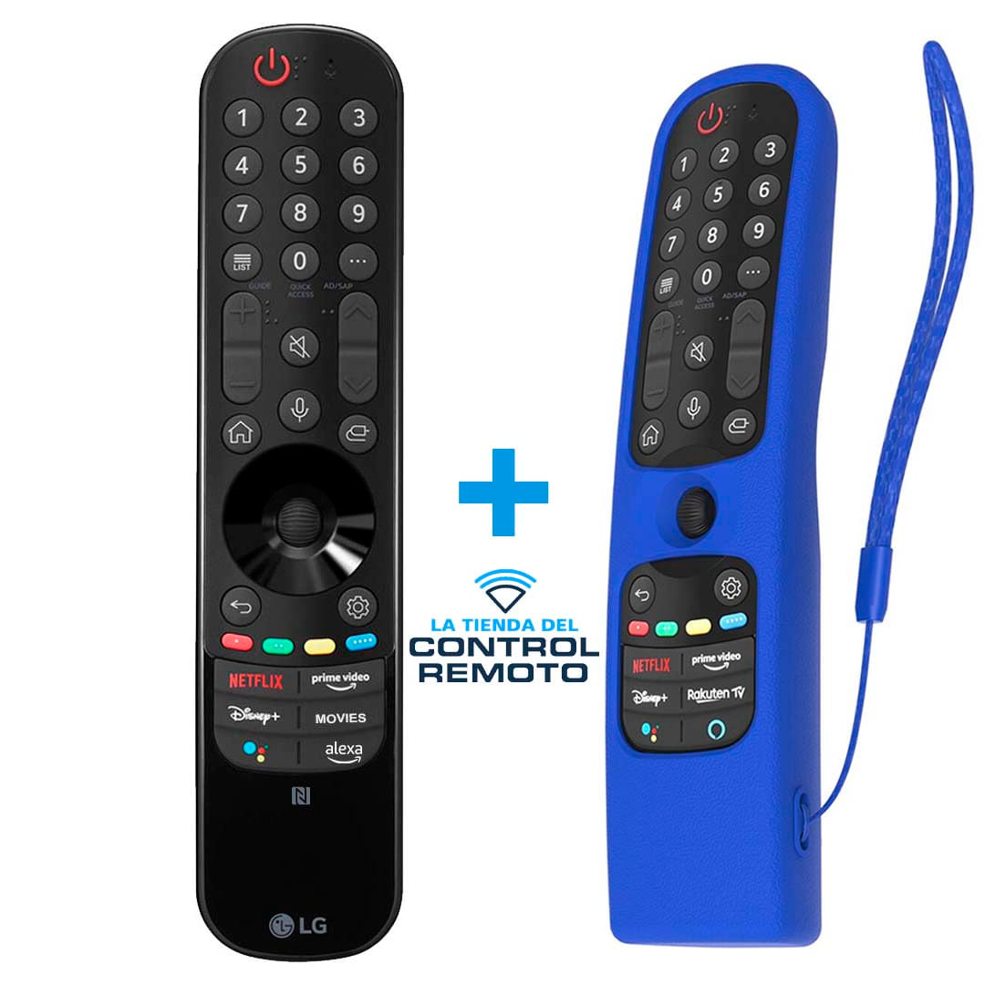 Control Lg Magic Remote Mr22gn + Funda Azul