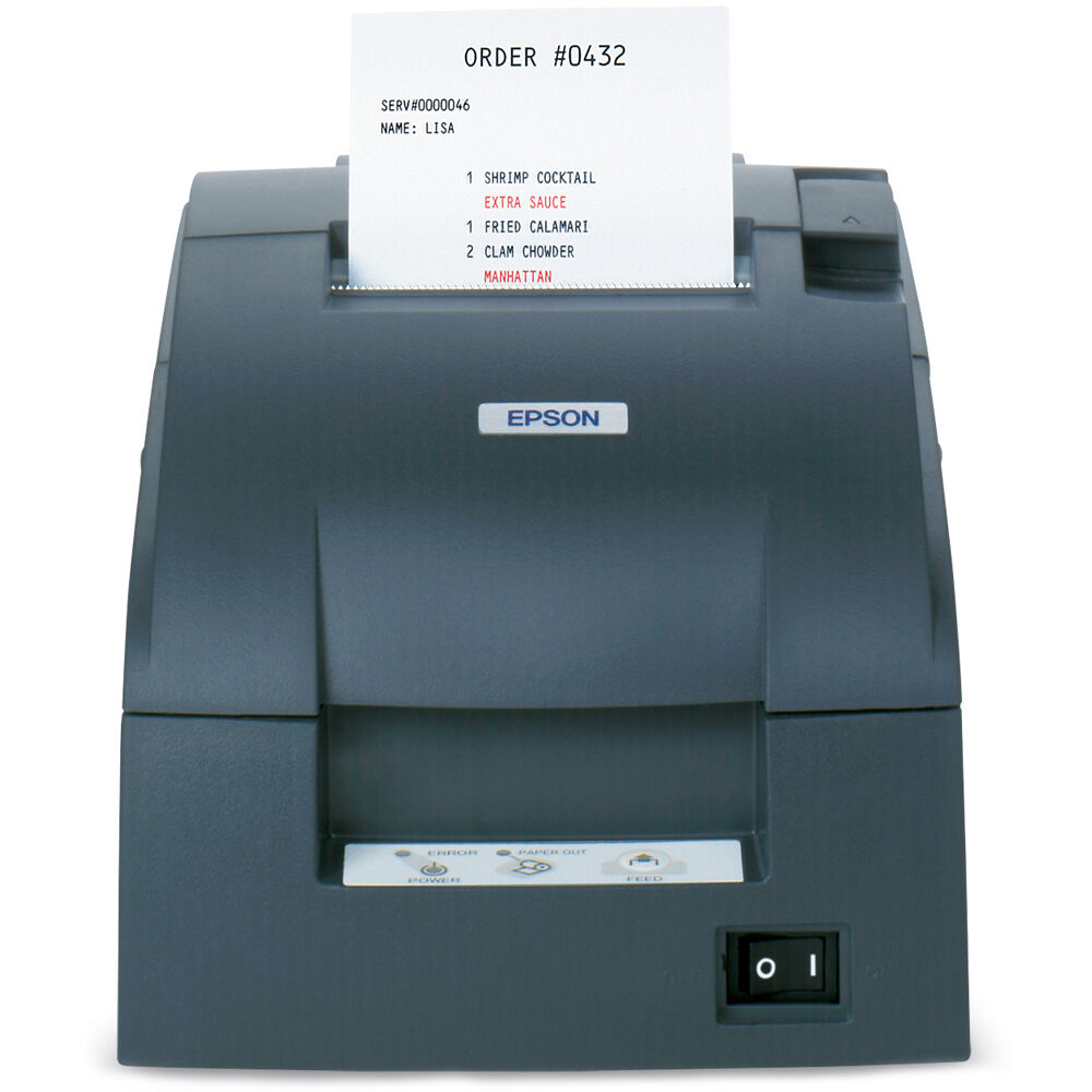 Impresora de Cocina Epson Tm U220B con Cortador Automático de Recibos