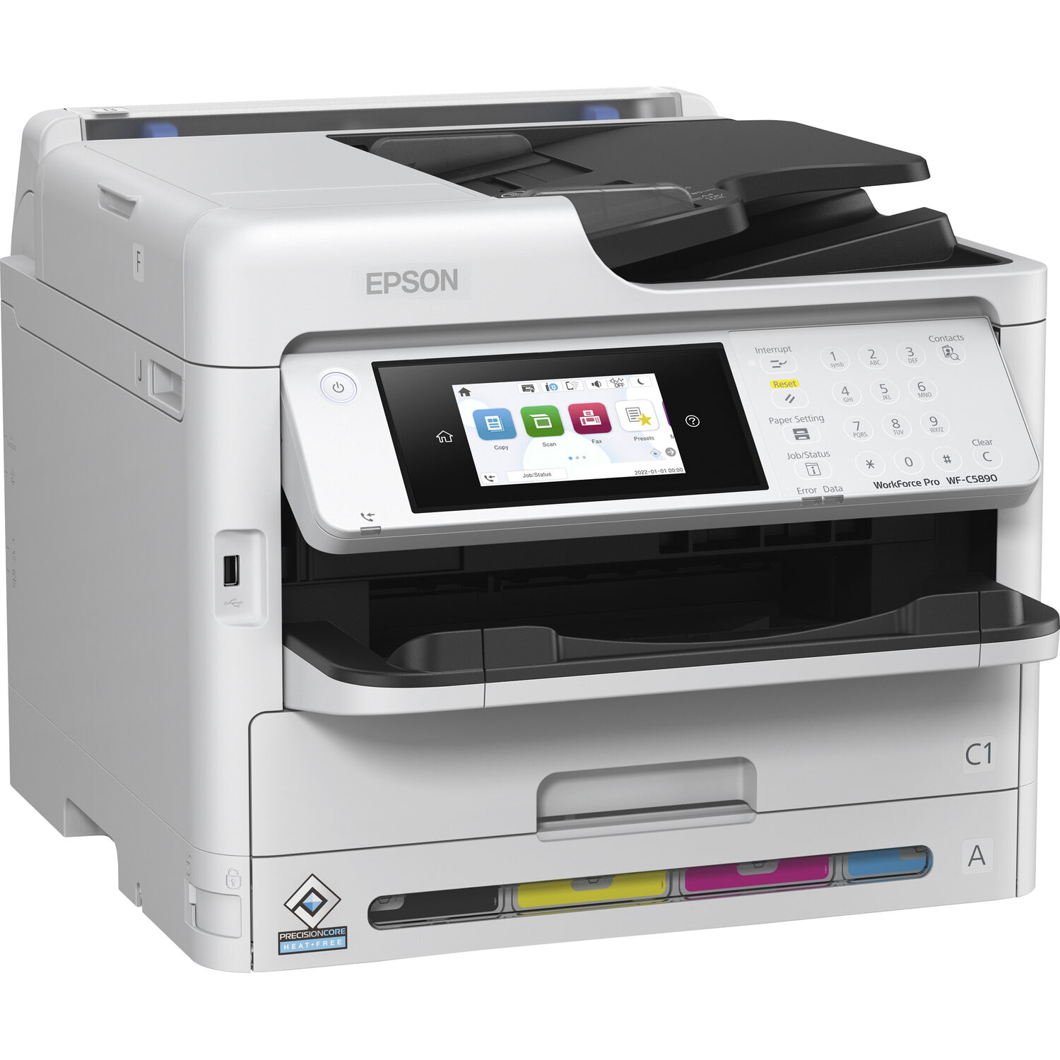 Impresora de Inyección de Tinta a Color Epson Workforce Pro Wf C5890 con Conexión Inalámbrica