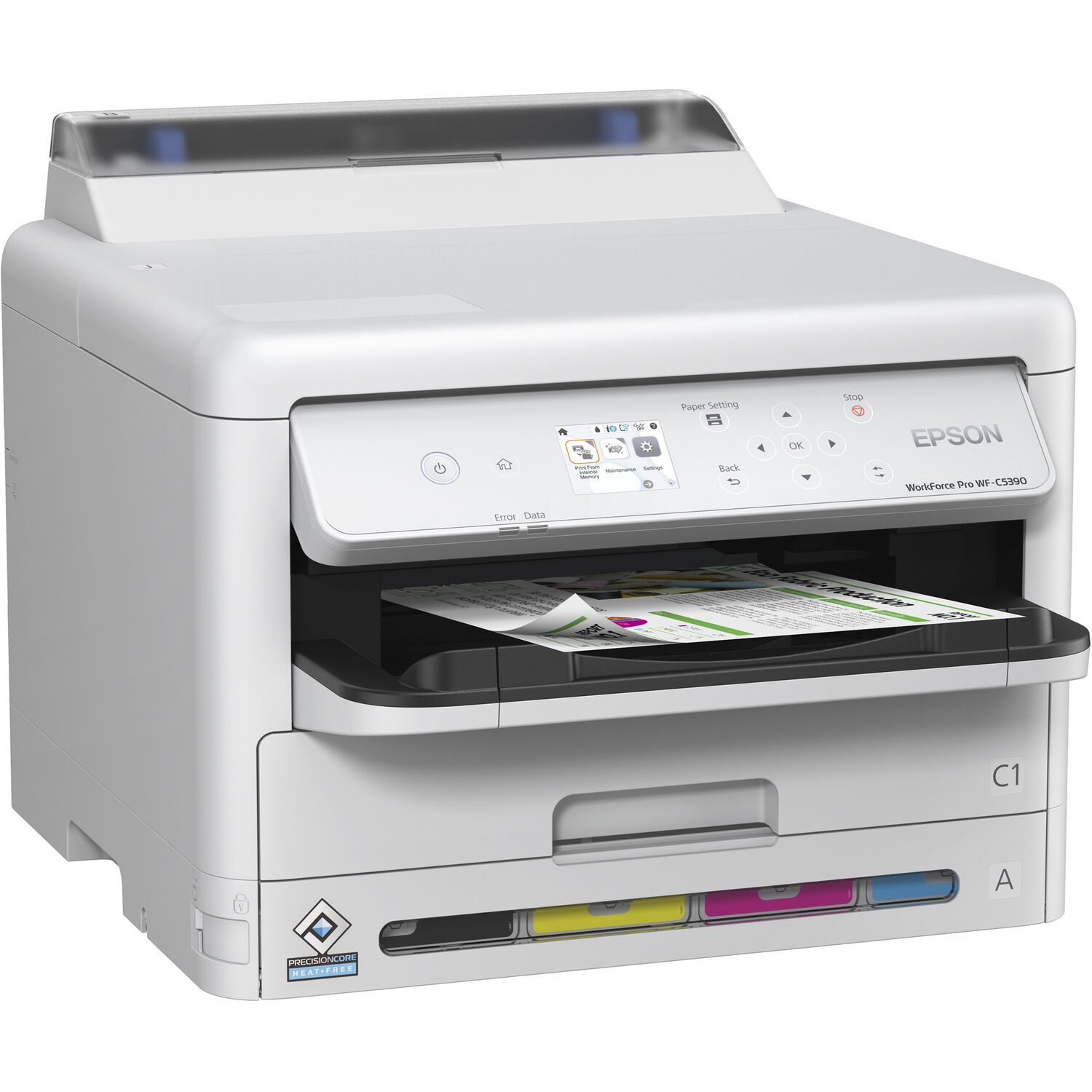 Impresora de Inyección de Tinta a Color Inalámbrica Epson Workforce Pro Wf C5390