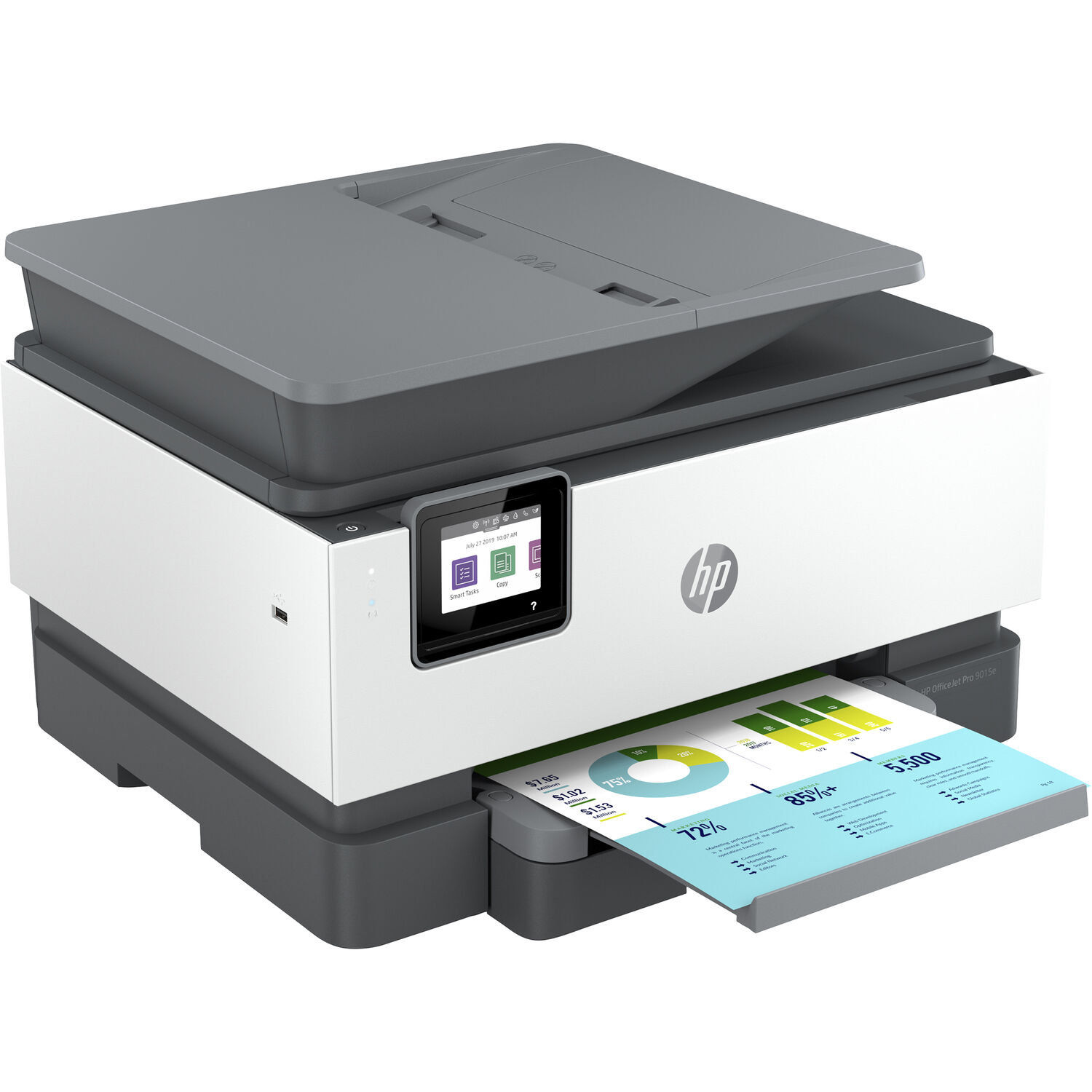 Impresora Multifuncional Hp Officejet Pro 9015E con 6 Meses de Tinta Gratis a Través de Hp+
