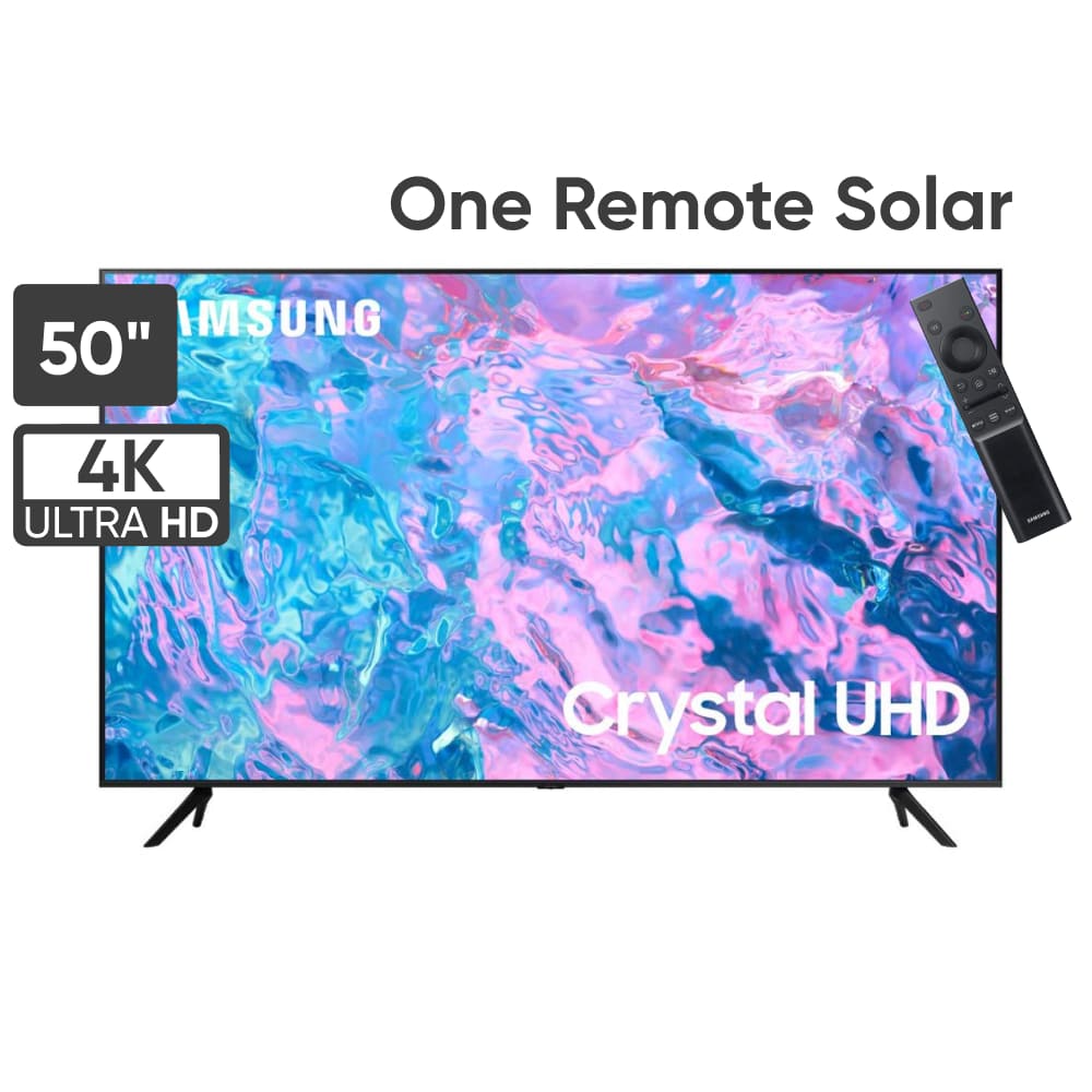 Televisor SAMSUNG Crystal UHD 50" 4K Smart TV UN50CU7000GXPE