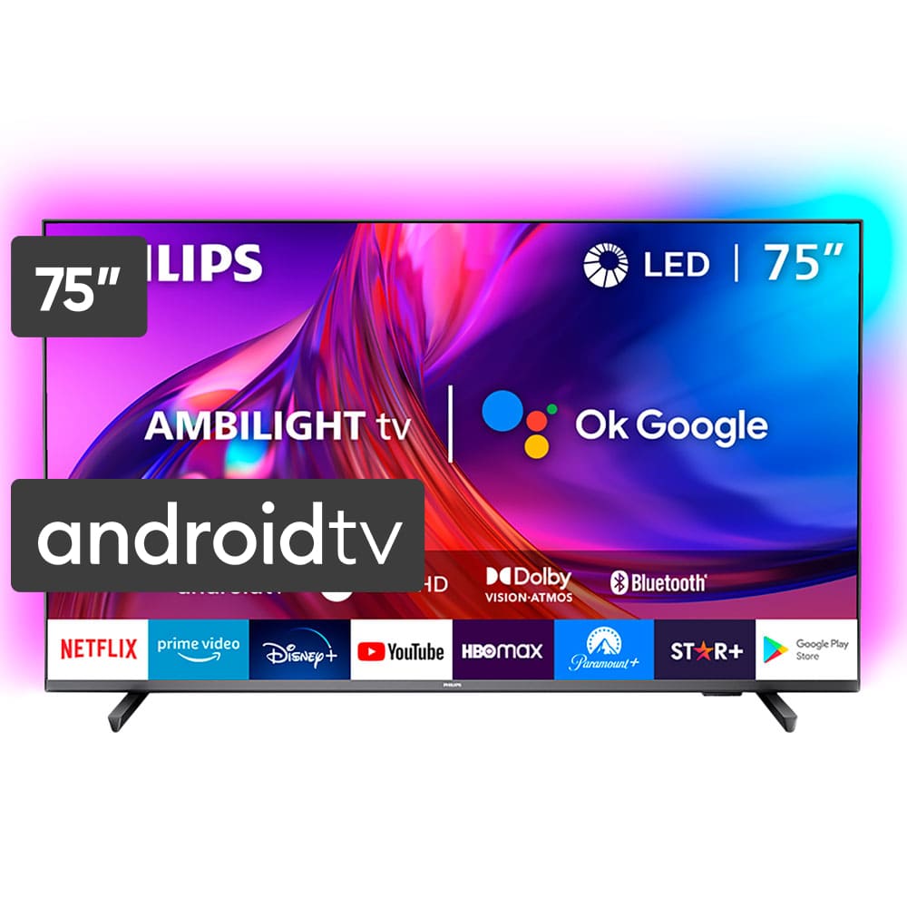 Televisor PHILIPS LED 75" UHD 4K Smart TV 75PUD7906