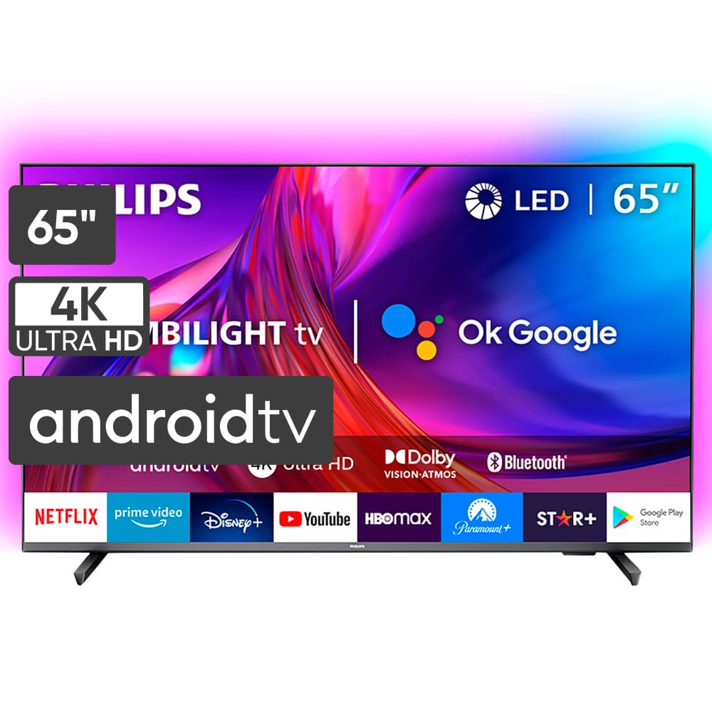 Televisor PHILIPS LED 65" UHD 4K Smart TV 65PUD7906