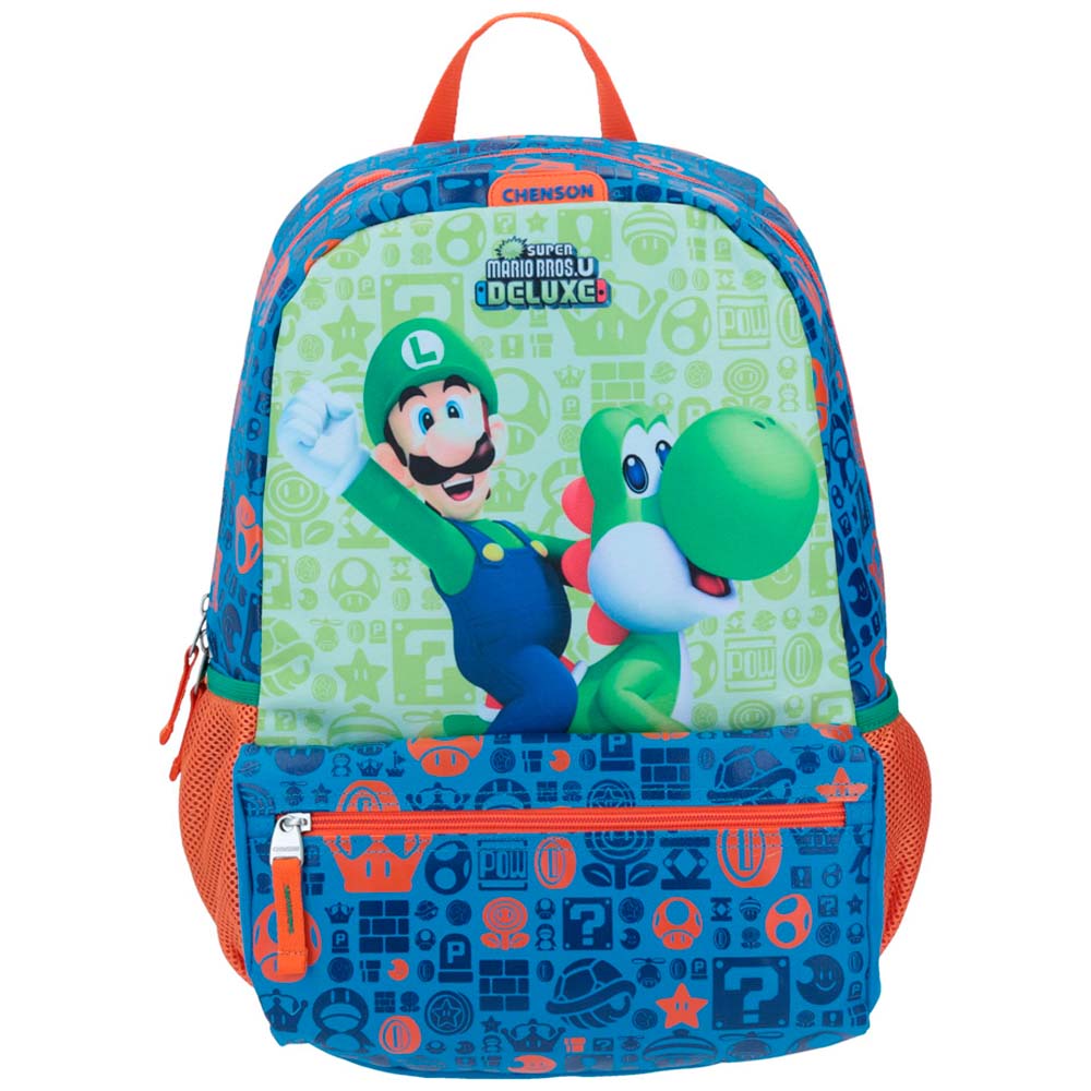 Mochila NINTENDO Nintendo Luigi y Yoshi Aqua