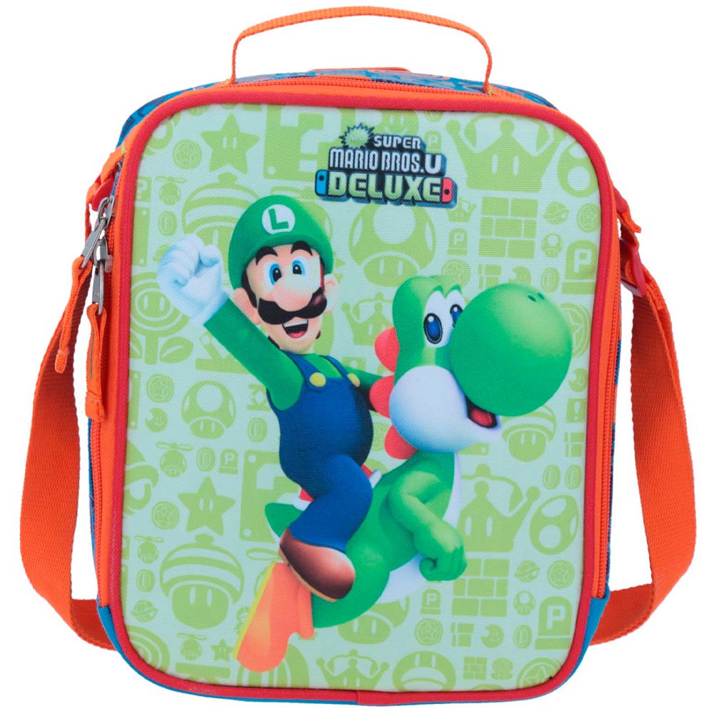 Lonchera NINTENDO Nintendo Luigi y Yoshi Morado
