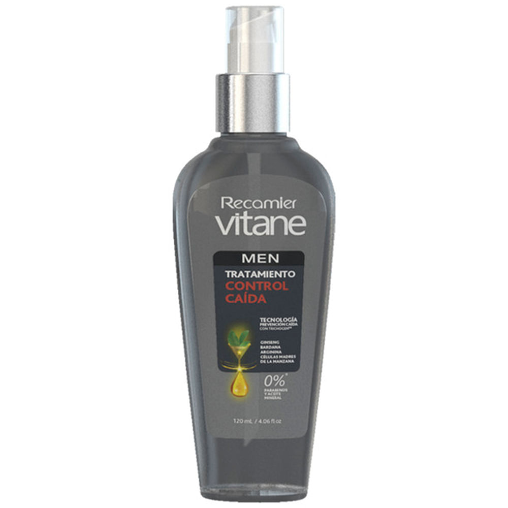 Crema Tratamiento VITANE Men Control Caída Frasco 120ml