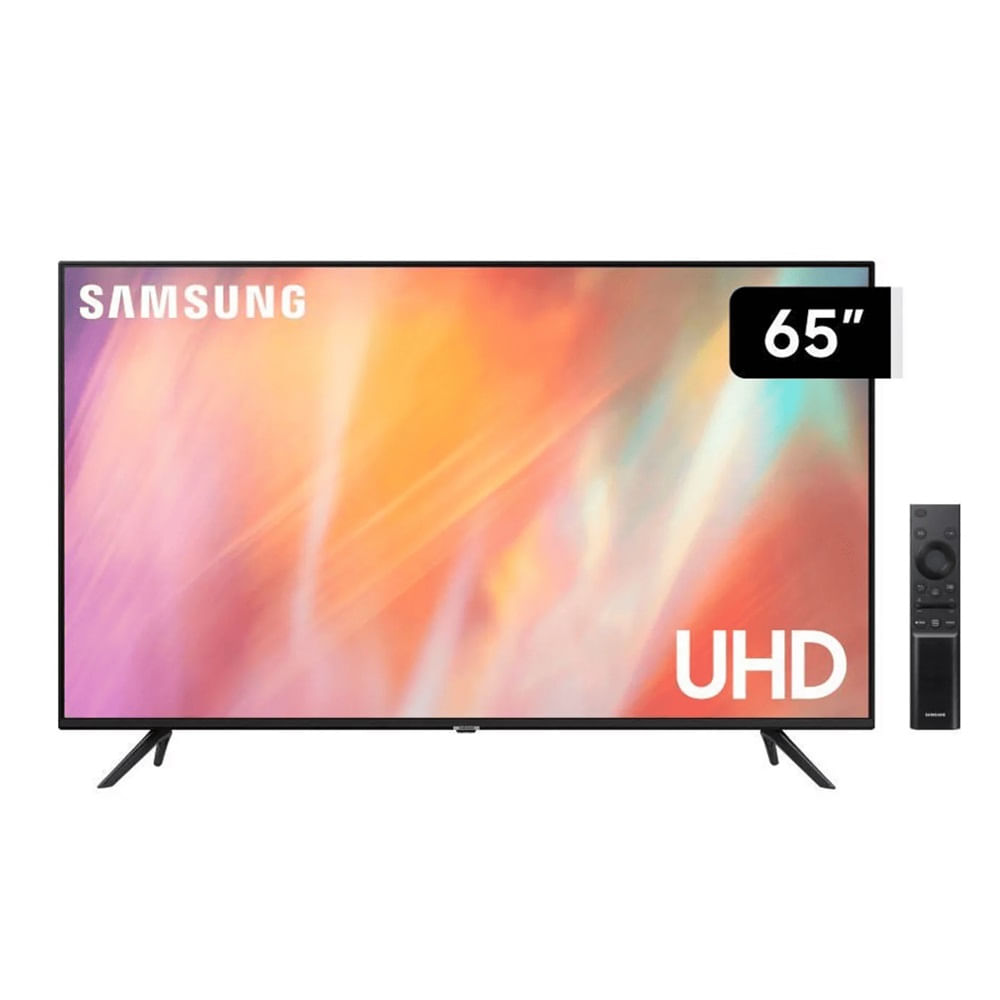 Televisor Samsung 65" UHD 4K Smart UN65AU7090GXPE