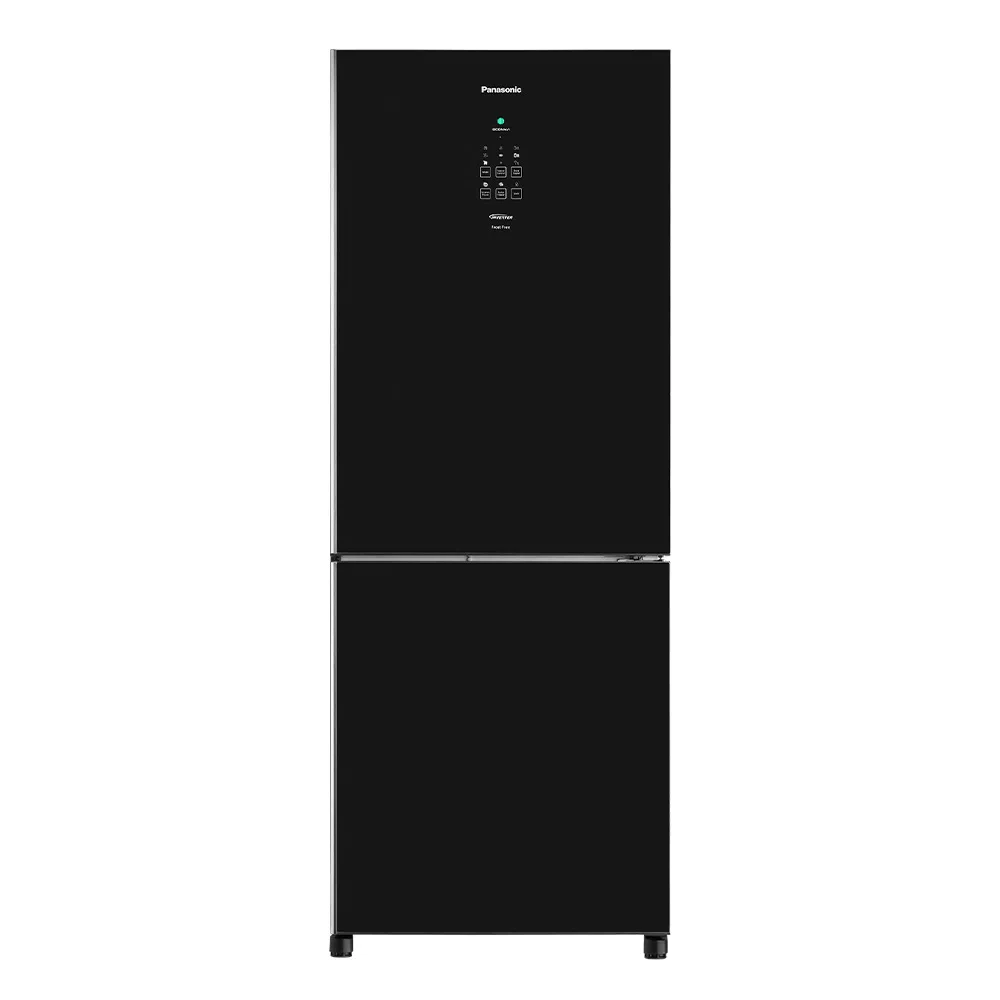 Refrigeradora Panasonic NR-BB53GV3BD Bottom Freezer Luces LED Negro