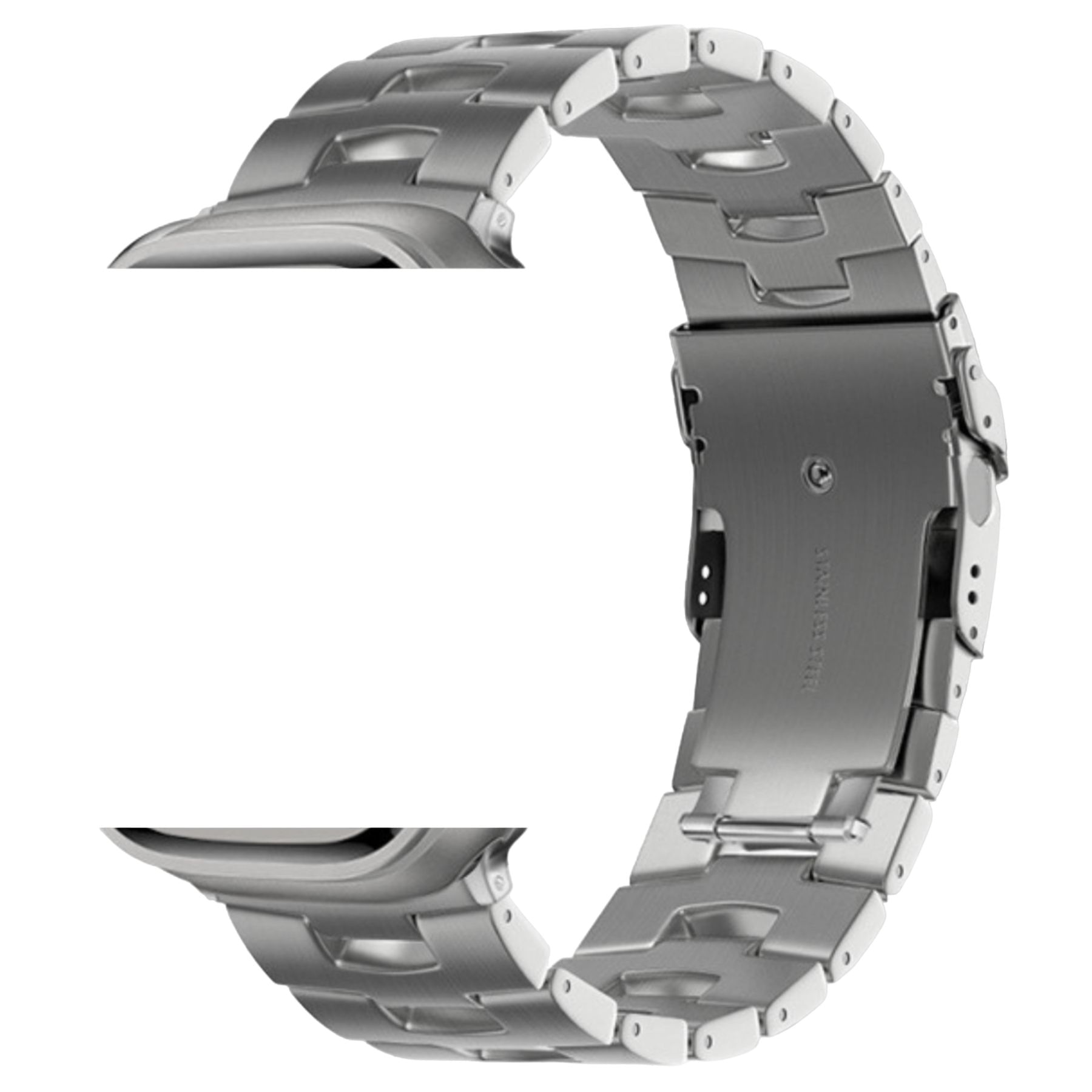 Correa de Titanio para Apple Watch y Smart Watch Eslabòn Acabado Brillante