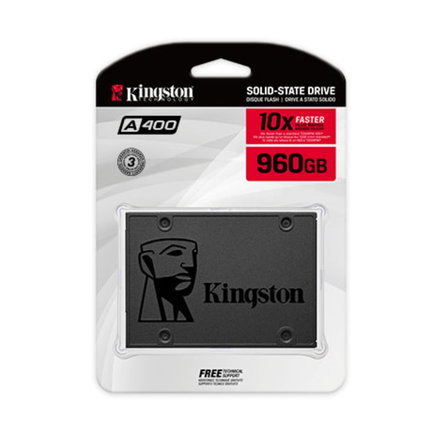 SSD Disco Solido Kingston A400 960GB 2.5" Sata 3