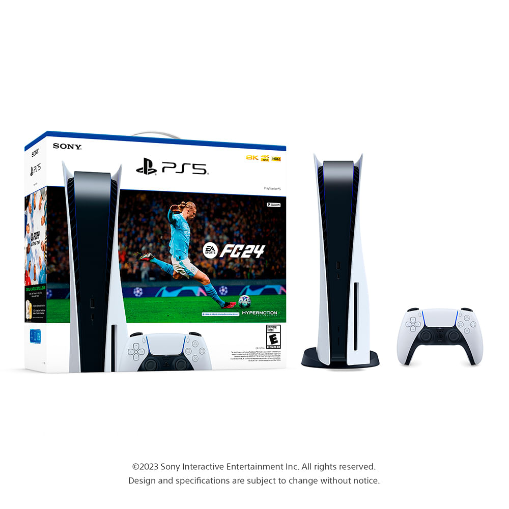 Consola PlayStation EA Sports FC 24 PS5 825GB Blanco