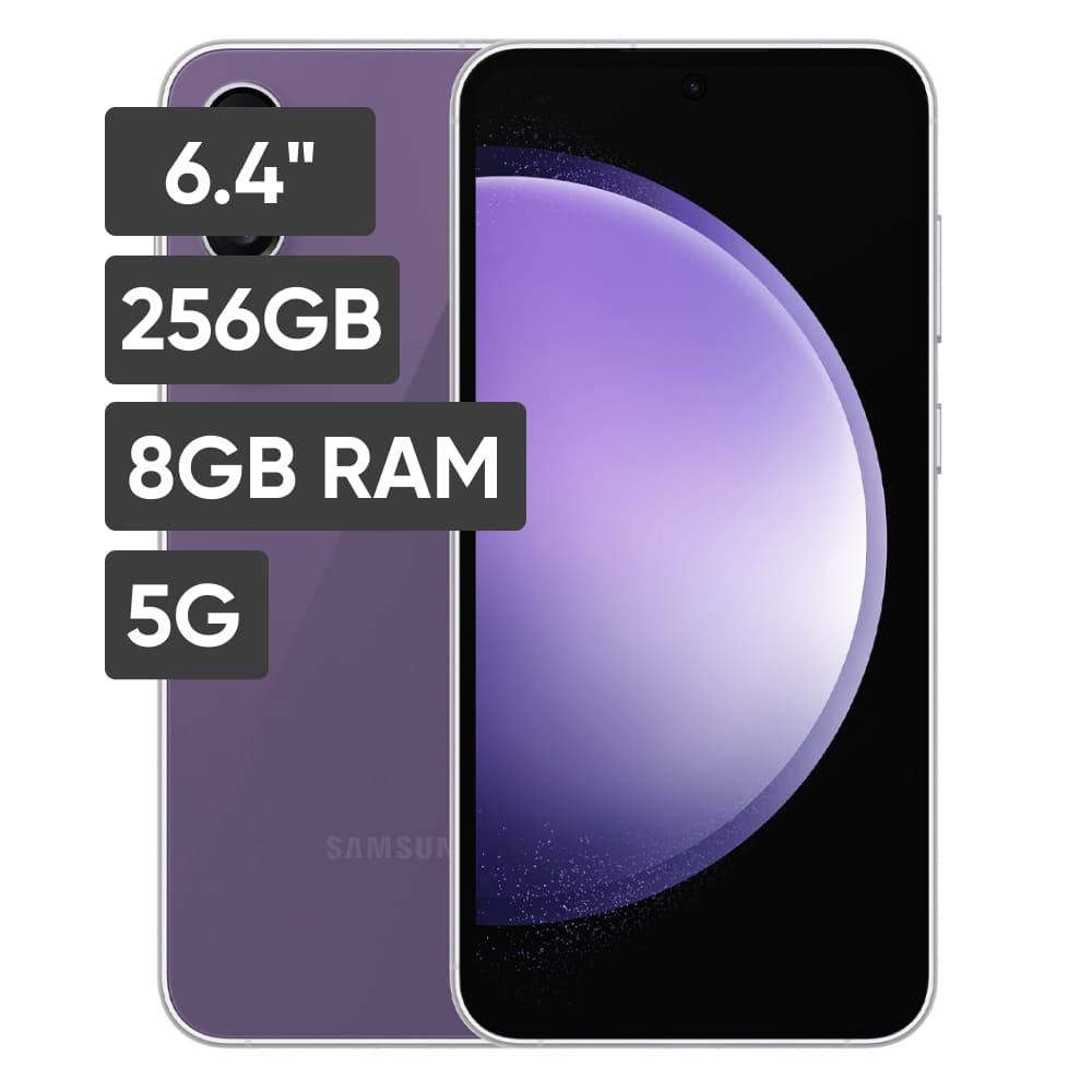 Smartphone SAMSUNG Galaxy S23 FE 6.4" 8GB 256GB 50MP + 12MP + 8MP Purple