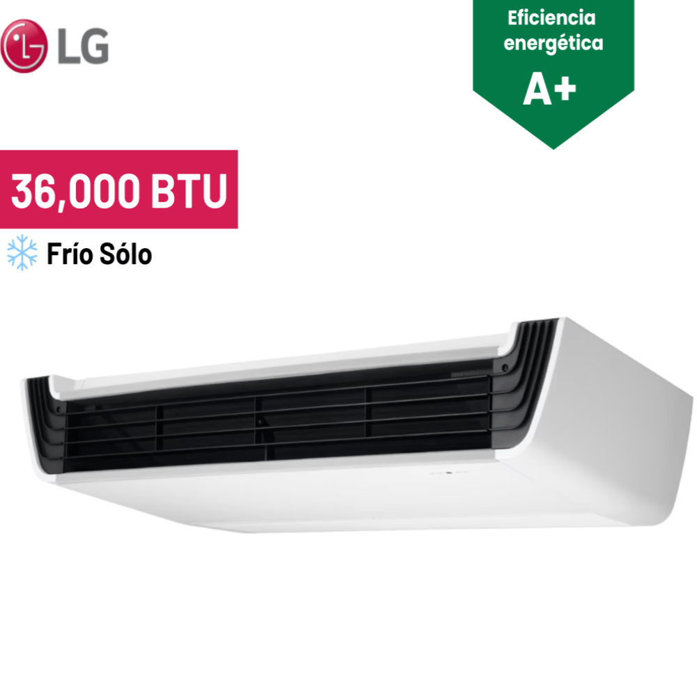 Aire Acondicionado LG Techo 36,000 BTU Dual Inverter Frío Solo