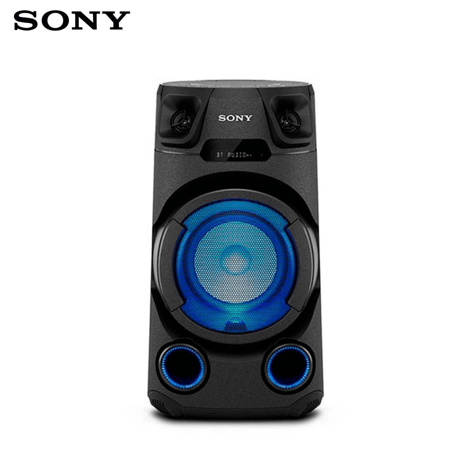 Equipo de sonido Sony MHC-V13D Bluetooth Karaoke Fiestable Negro