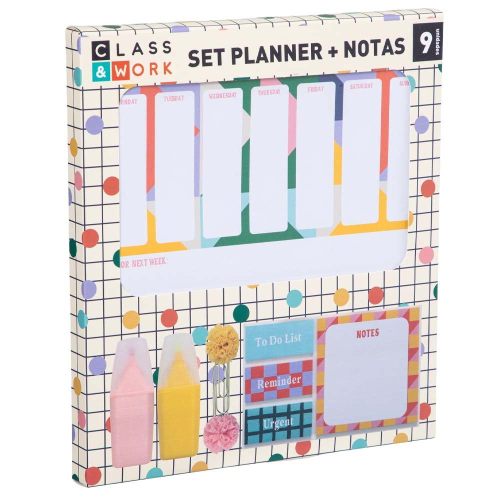 Set CLASS&WORK Planner + Notes