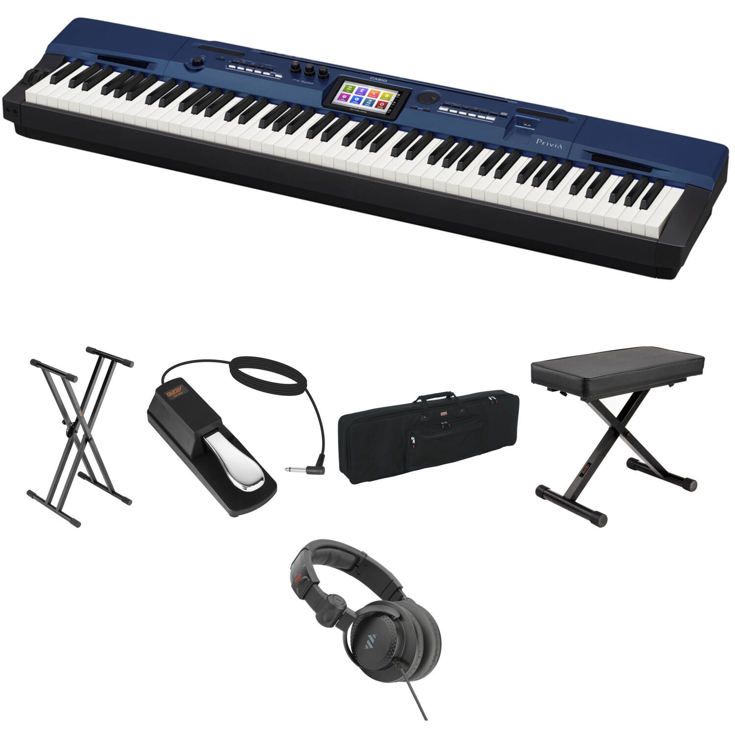 Bundle Essentials para Piano Digital Portátil Casio Px 560
