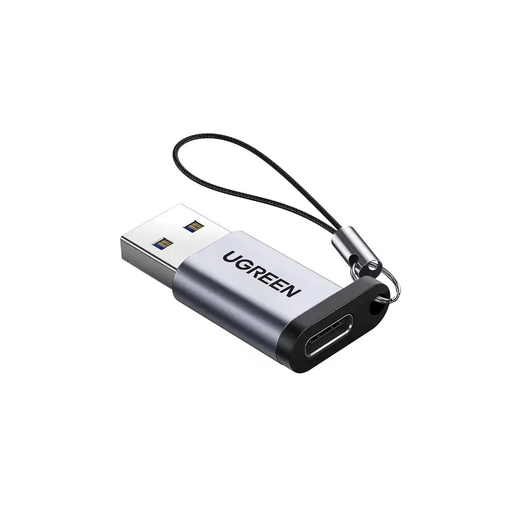 Adaptador UGREEN USB 3.0 A USB-C, Velocidad 5Gbps