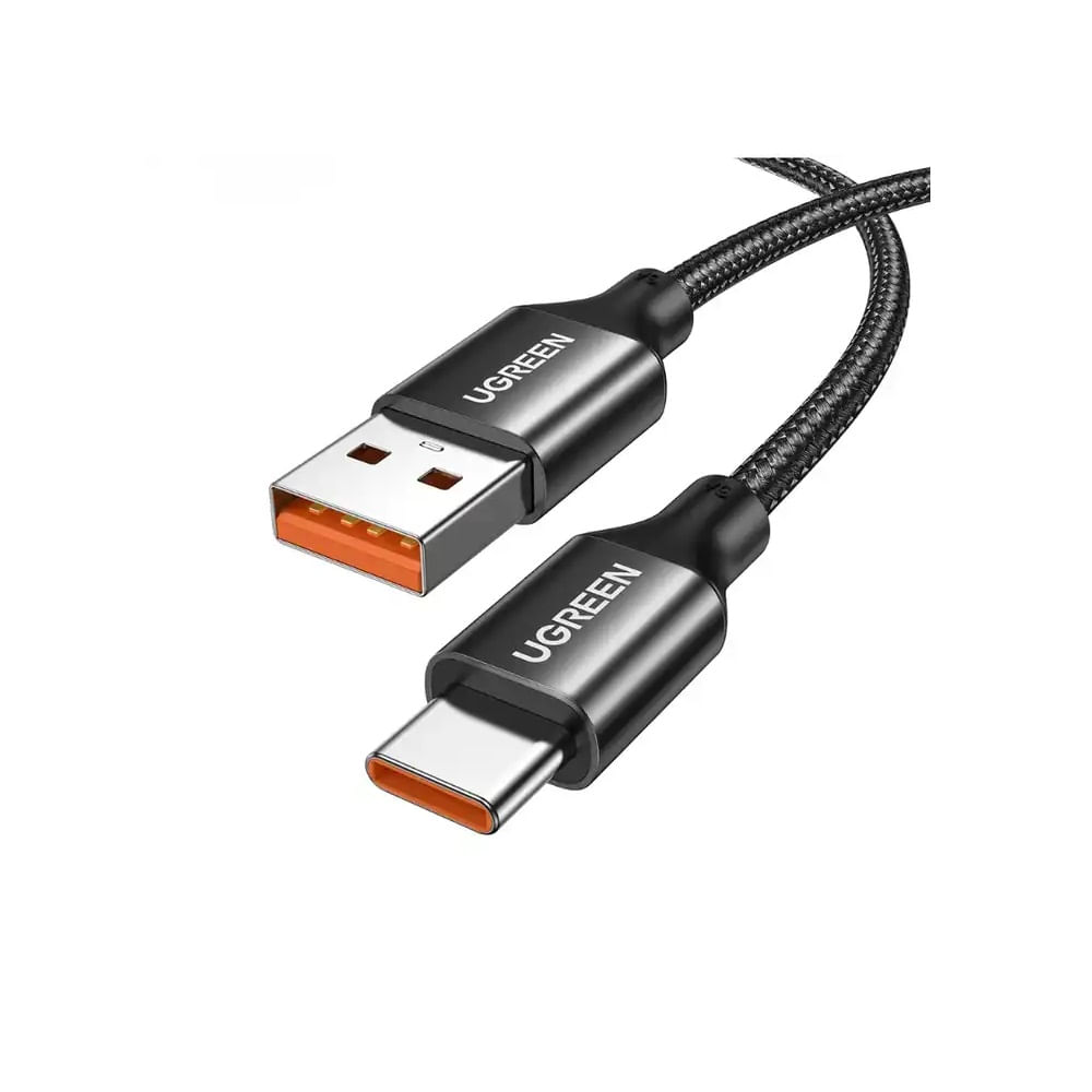 Cable UGREEN carga rápida, USB 2.0 a USB C, 6A, 2 metros
