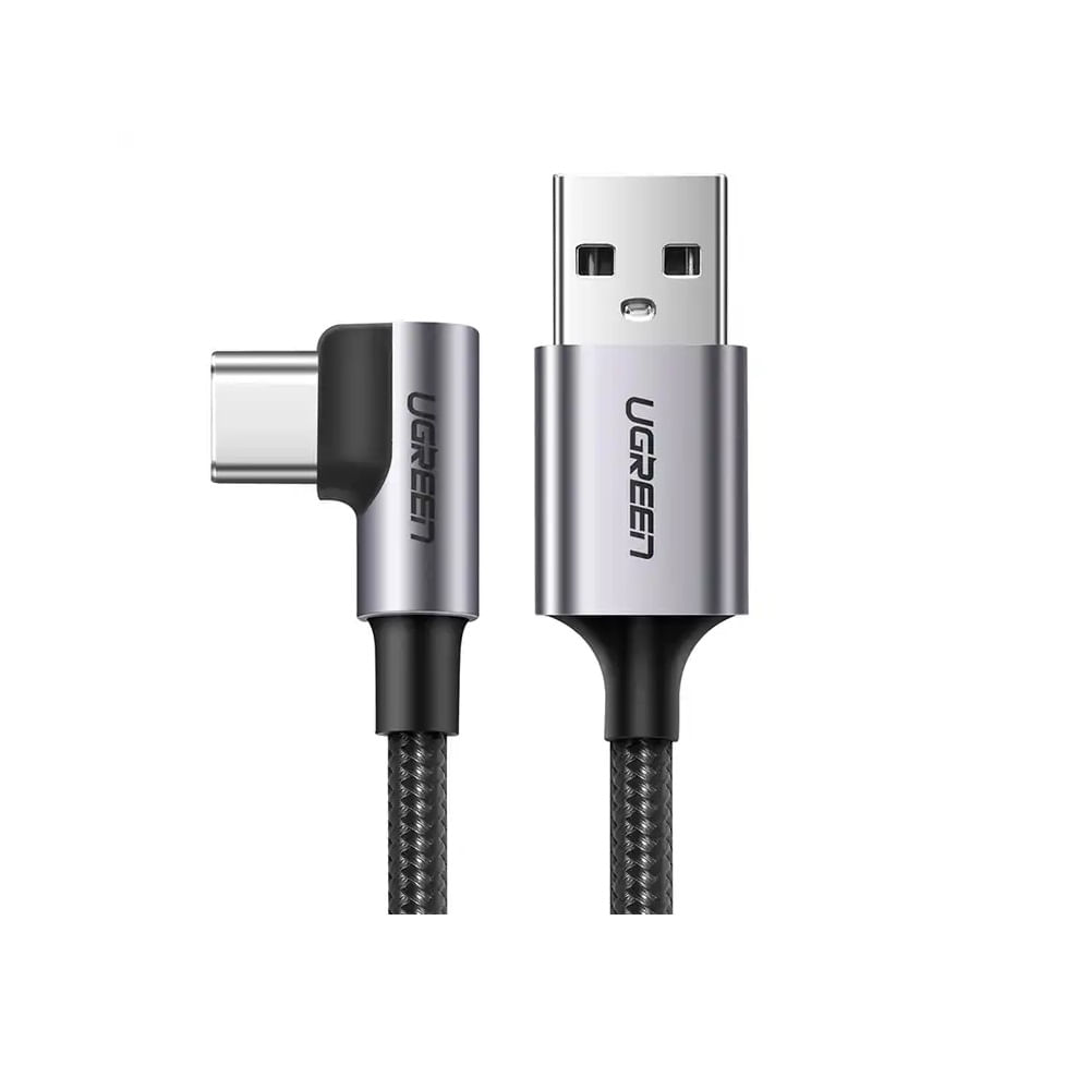 Cable UGREEN, 90° en ángulo USB-C a USB A, Carga Rápida, 2 Metros