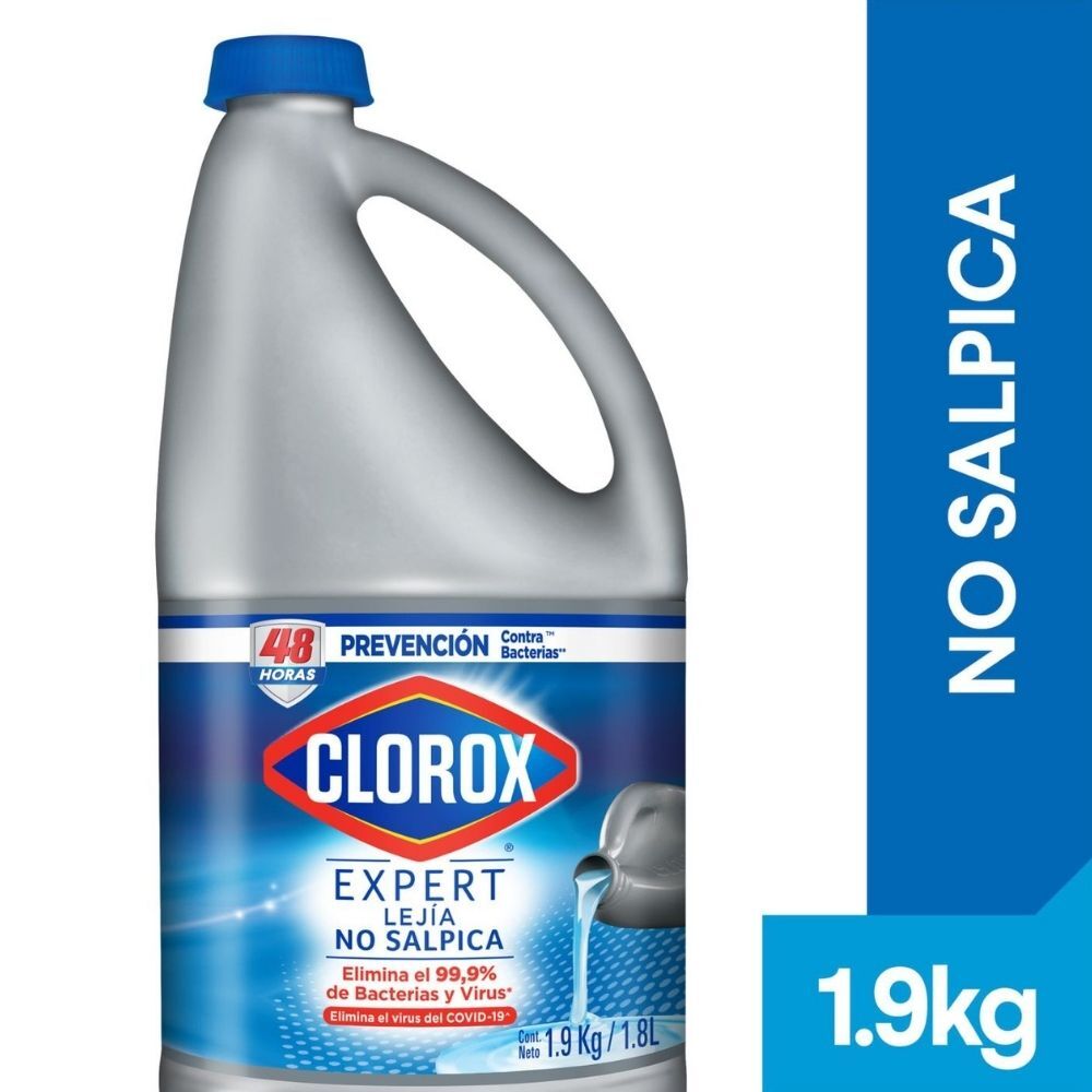 Lejía CLOROX No Salpica Botella 1.9kg