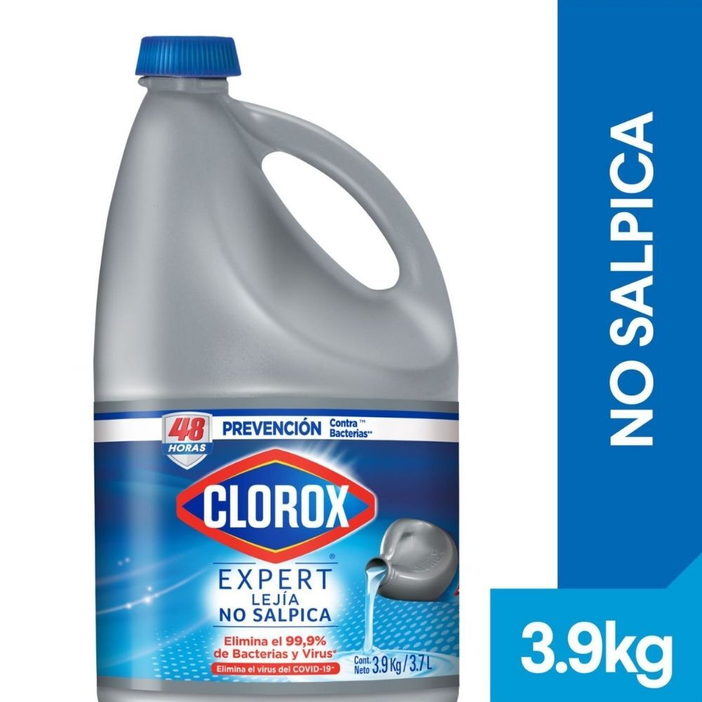 Lejía CLOROX No Salpica Botella 3.9kg