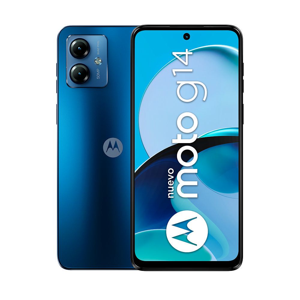 Celular Motorola Moto G14 6.5" 4GB 128GB Azul Cielo