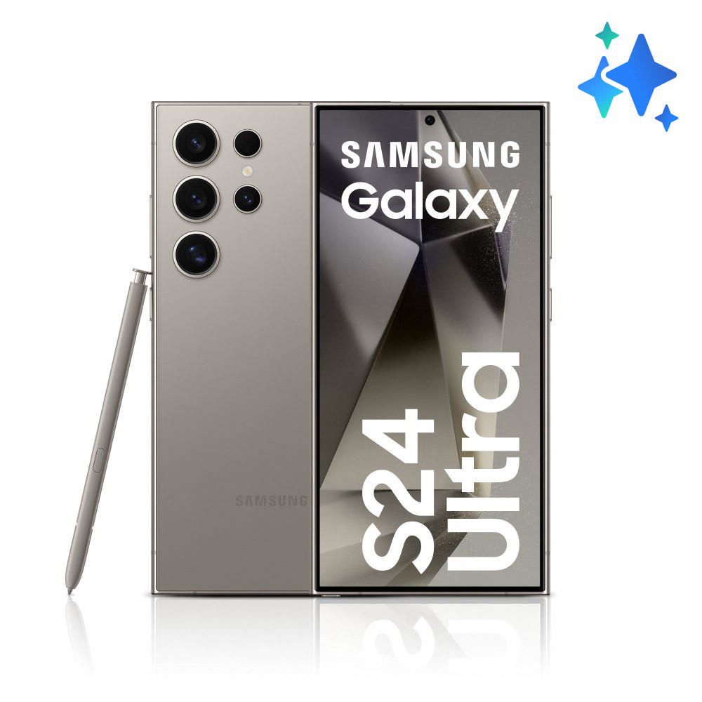 Celular Samsung Galaxy S24 Ultra 6.8" 12GB 512GB Titanium Gray