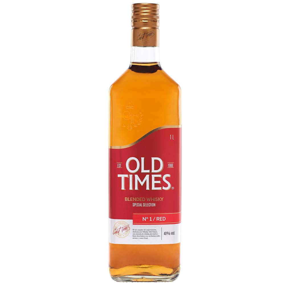 Whisky OLD TIMES Red Botella 1L