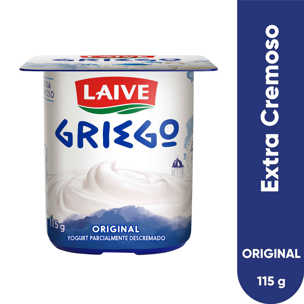 Yogurt Griego LAIVE Original Vaso 115g