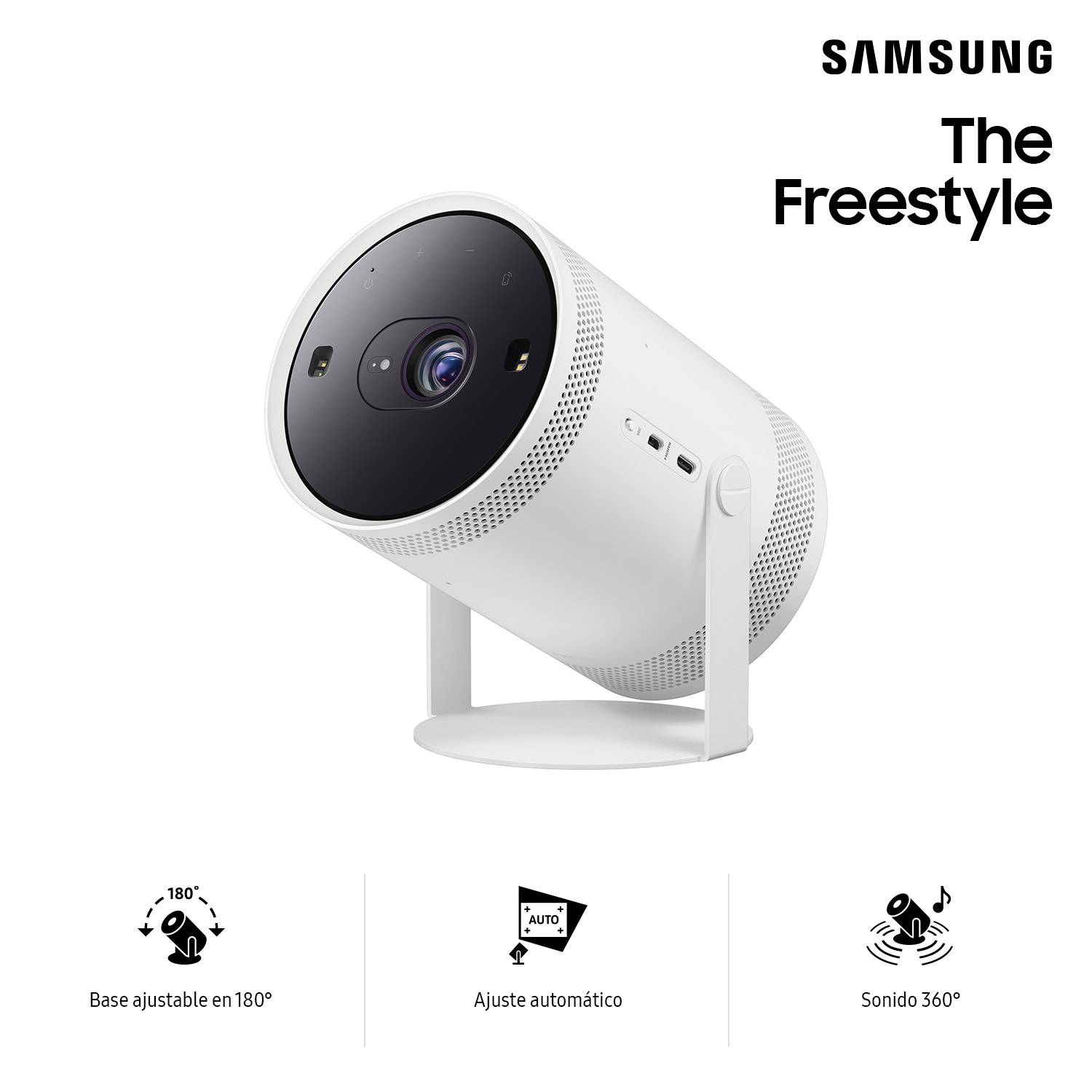 Projector Samsung The Freestyle 1920x1080 Lampára LED Wi Fi Integrado  Bluetooth SP LSP3BLAXZL