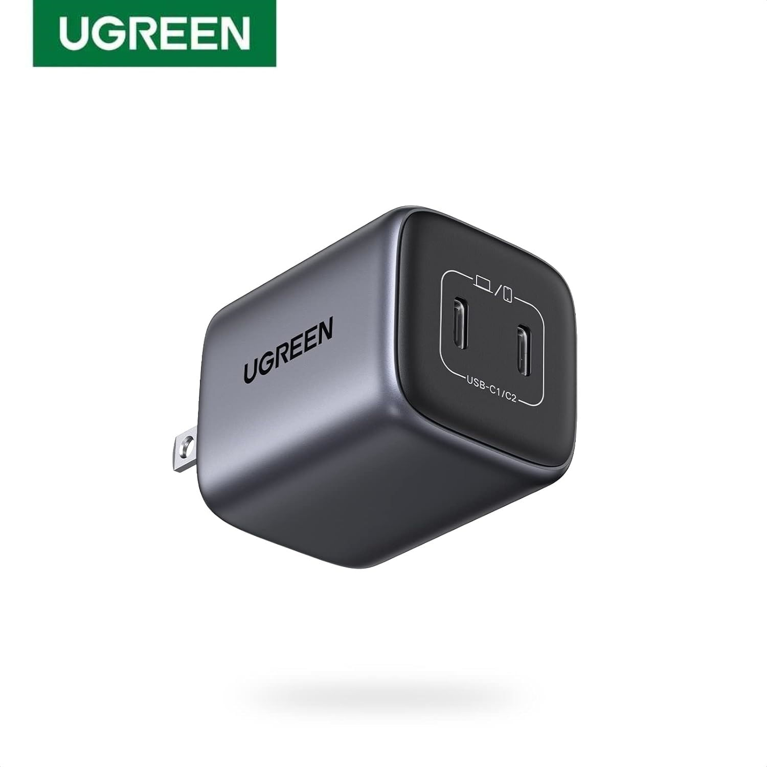 Cargador GAN 45w Dual USB-C UGREEN