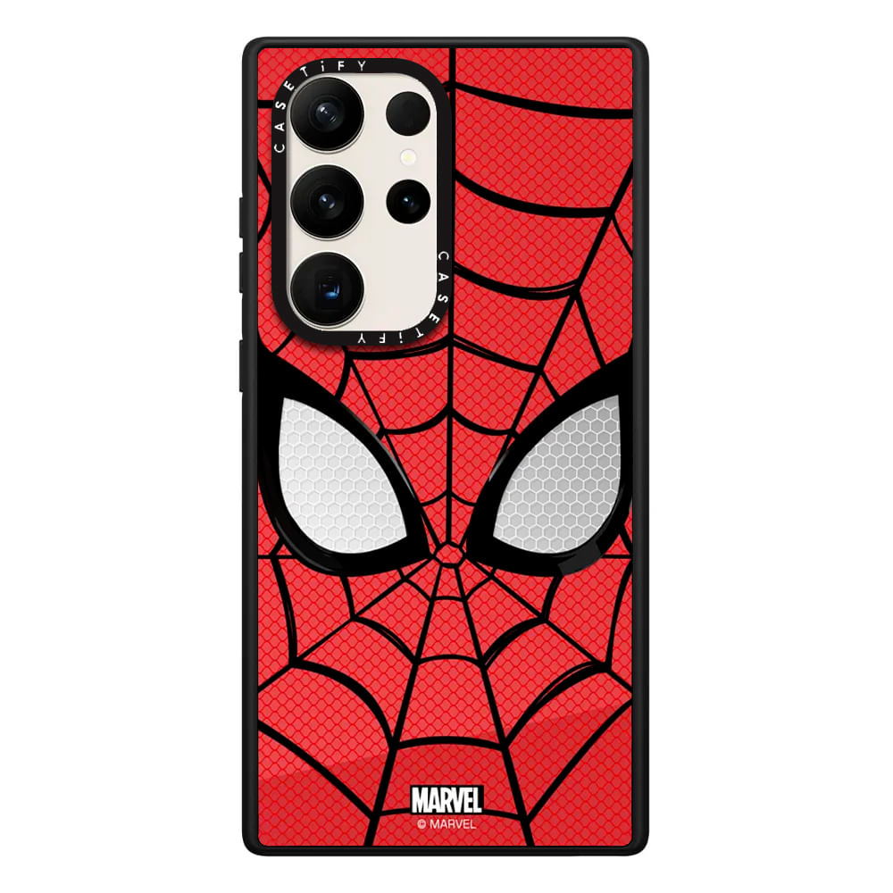 Mirror Case ScreenShop Para Samsung Galaxy S23 Plus Spider-Man Mask Casetify