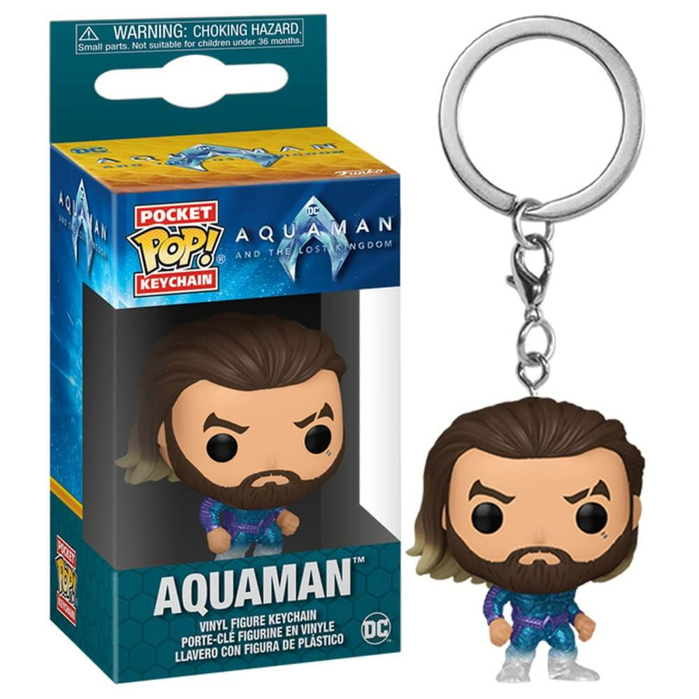 Funko Pop Keychain Aquaman Aquaman Stealth Suit Llavero