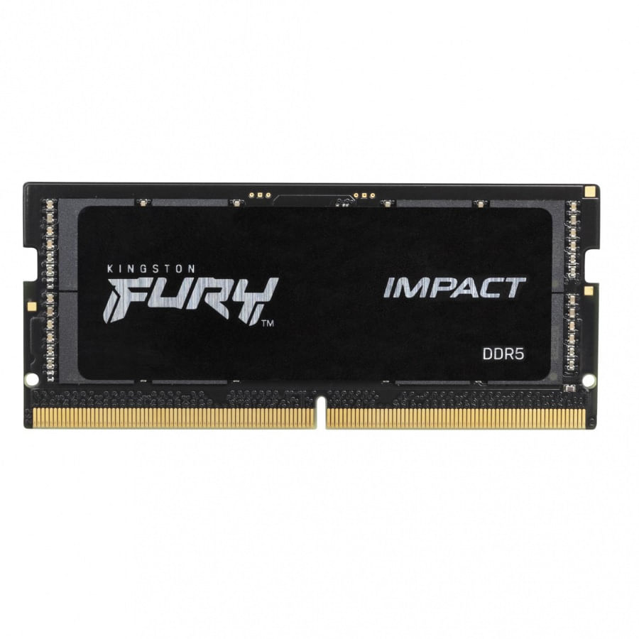 Memoria RAM Kingston Fury Impact 16GB DDR5 4800Mhz SODIMM KF548S38IB-16