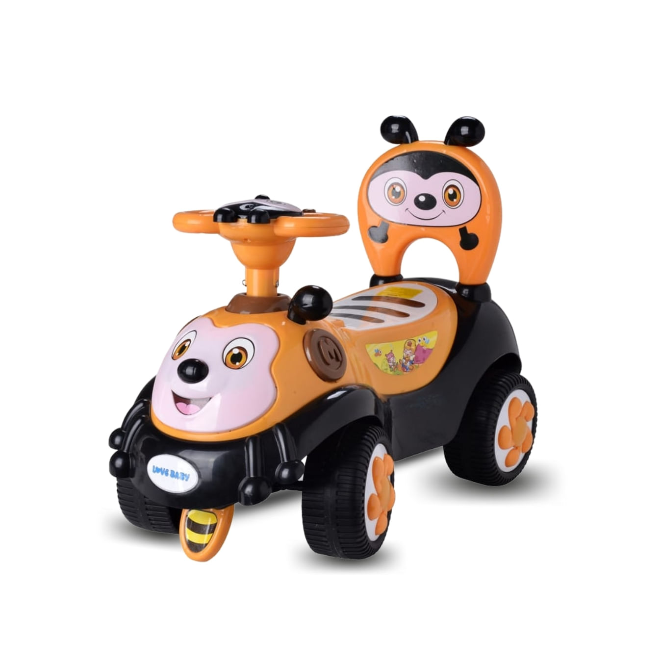 Correpasillo Montable Kingdom Little Driver Naranja