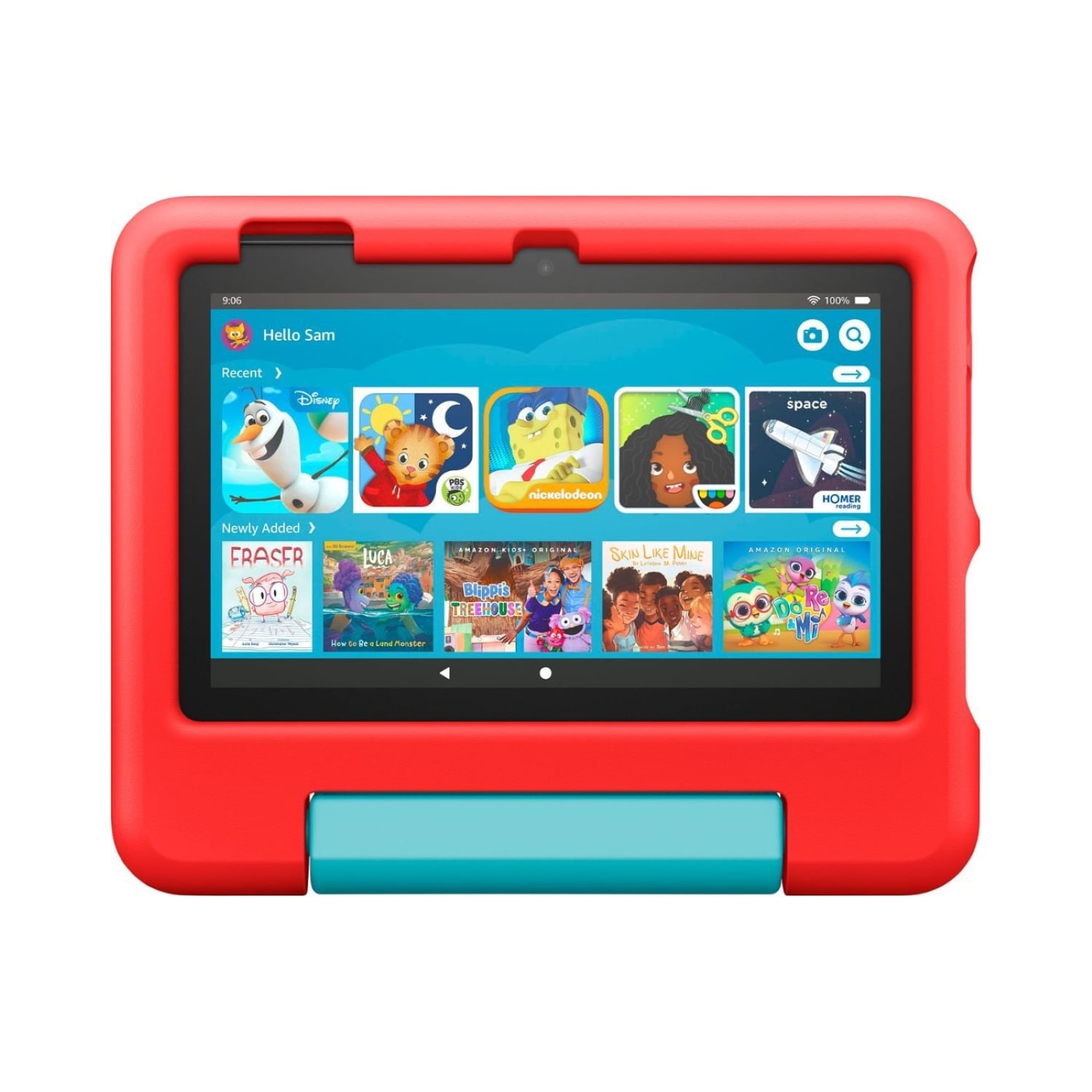 Tablet para Niños Fire Kid 7 Amazon - Rojo